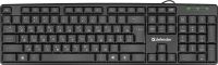 Клавіатура Defender Element HB-520 B, 104+3 кн., UA, USB, чорна (45529)