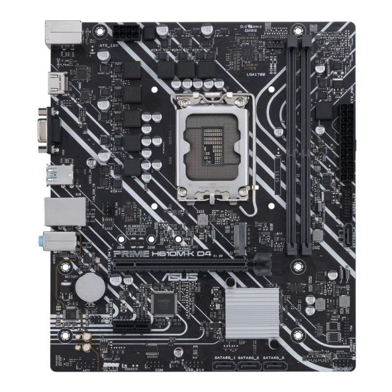 Материнская плата Asus Prime H610M-K D4 Socket 1700 (PRIME H610M-K D4)