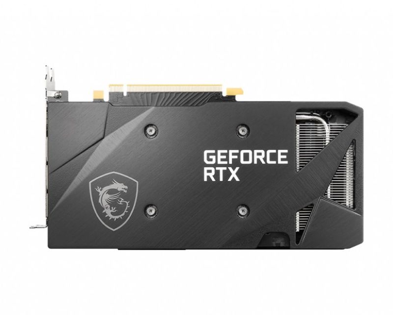 Видеокарта GF RTX 3060 12GB GDDR6 Ventus 2X OC MSI (GeForce (LHR) (RTX 3060 VENTUS 2X 12G OC)
