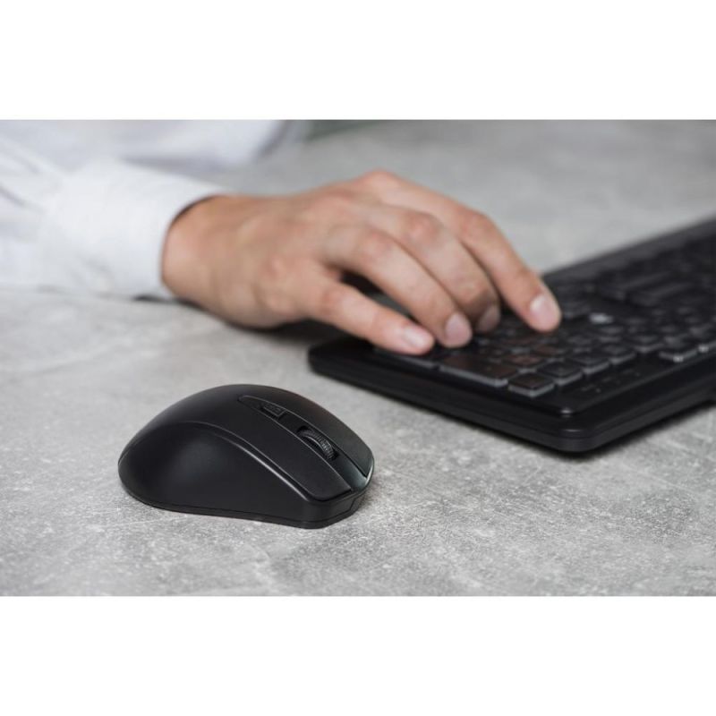 Миша бездротова 2E MF213 WL Black  (2E-MF213WB)