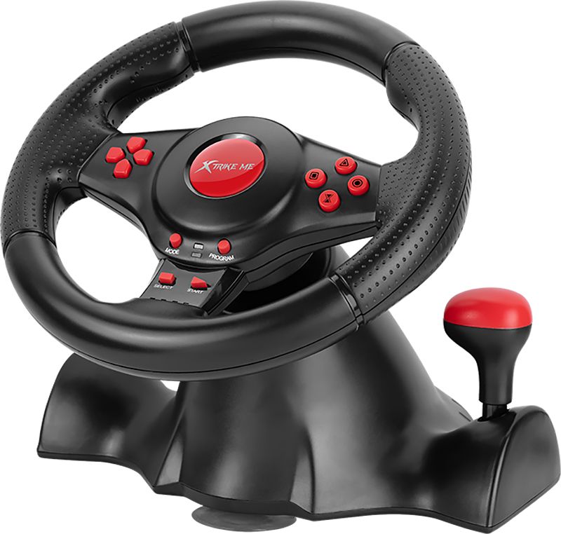 Ігрове кермо XTRIKE ME GP-903 180град., 16кнопок, USB PC/PS4/XBOX/Android (GP-903)