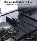 УМБ Choetech 27000mAh 140W PD5.0,QC3.0, USB-A, 2xUSB-C In/Out, TFT Display, black (B670-CCGY)