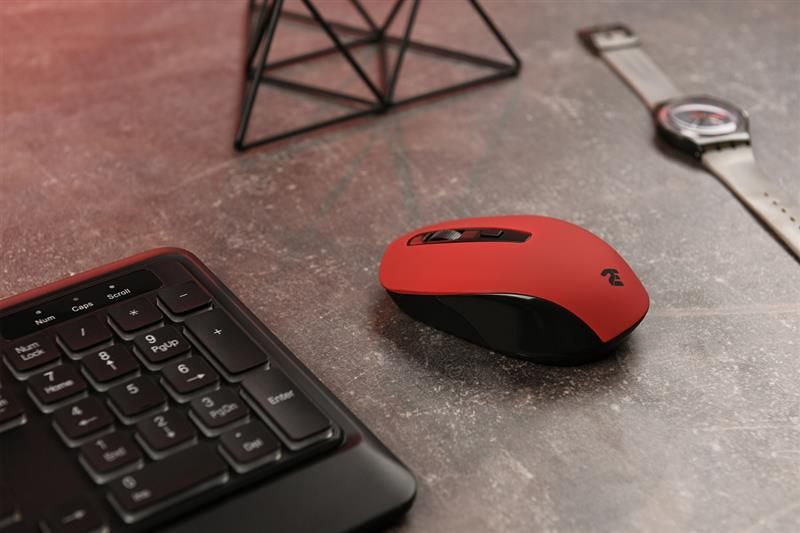 Миша бездротова 2E MF211 WL Red  (2E-MF211WR)