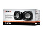 Акустическая система REAL-EL S-20 Black (EL121100007)