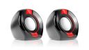 Акустична система REAL-EL S-50 Black/Red (EL121100008)