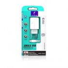 Сетевое зарядное устройство SkyDolphin SC06V (1USBx2.4A) White + кабель microUSB (SDMZP-000180)
