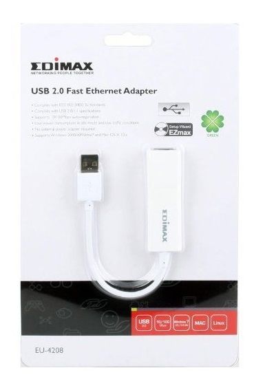 Сетевой адаптер Edimax USB (EU-4208)