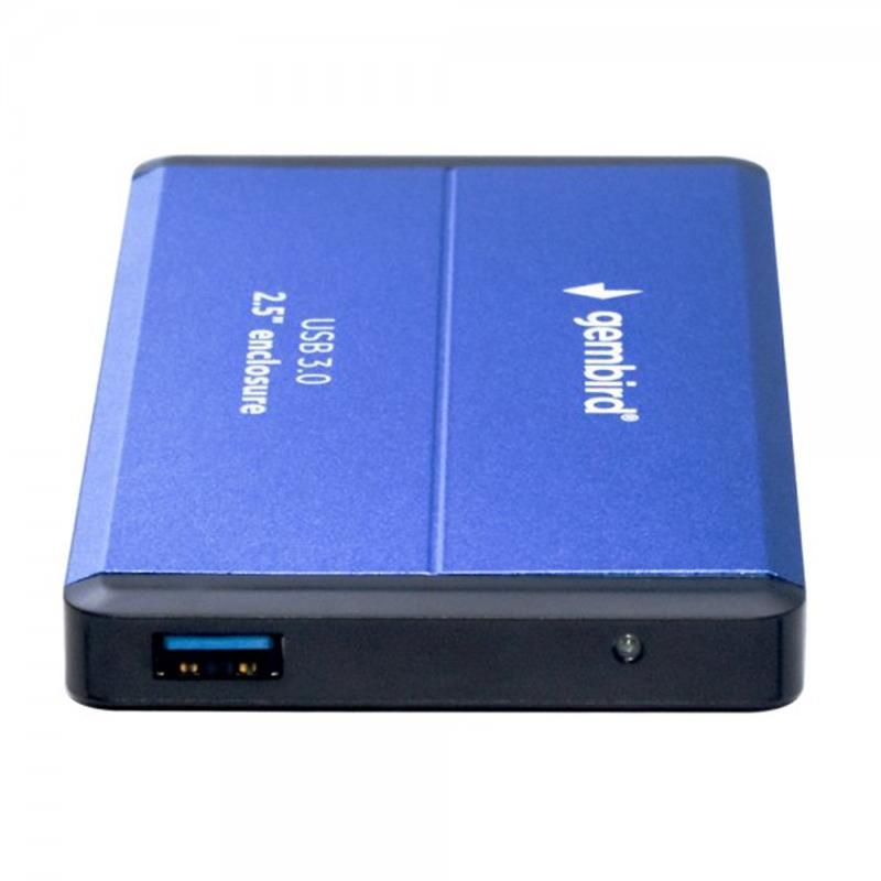 Внешний карман Gembird SATA HDD 2.5", USB 3.0, Blue (EE2-U3S-2-B)