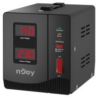 Стабілізатор Njoy (AVRL-10001AL-CS01B) AVR, 1 розетка (Alvis 1000)