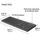 Комплект бездротовий HP 330 мишка і клавіатура Combo, чорний (2V9E6AA)