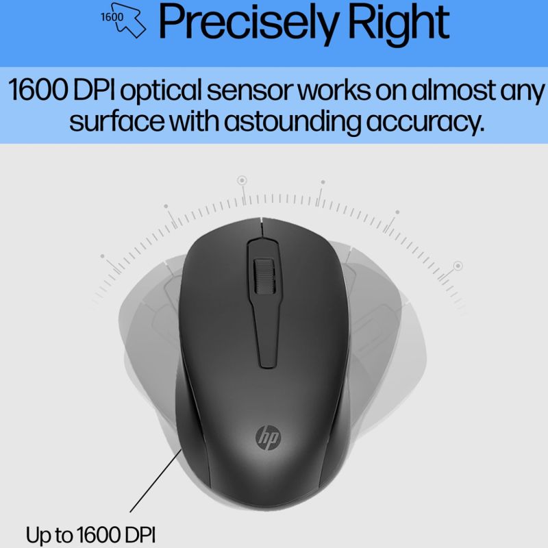 Комплект бездротовий HP 330 мишка і клавіатура Combo, чорний (2V9E6AA)