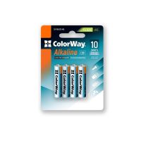 Батарейка ColorWay Alkaline Power AAA/LR03 BL 4шт (CW-BALR03-4BL)