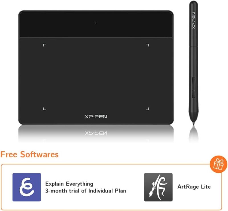 Графічний планшет XP-Pen Deco Fun XS Black (Deco Fun XS_BK)