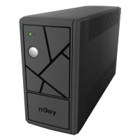 Джерело безперебійного живлення NJOY (UPLI-LI060KE-CG01B) Lin.int., AVR, 2 x евро, пластик (Keen 600)