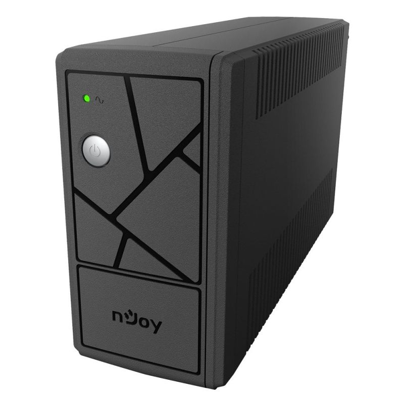 Джерело безперебійного живлення NJOY (UPLI-LI060KE-CG01B) Lin.int., AVR, 2 x евро, пластик (Keen 600)