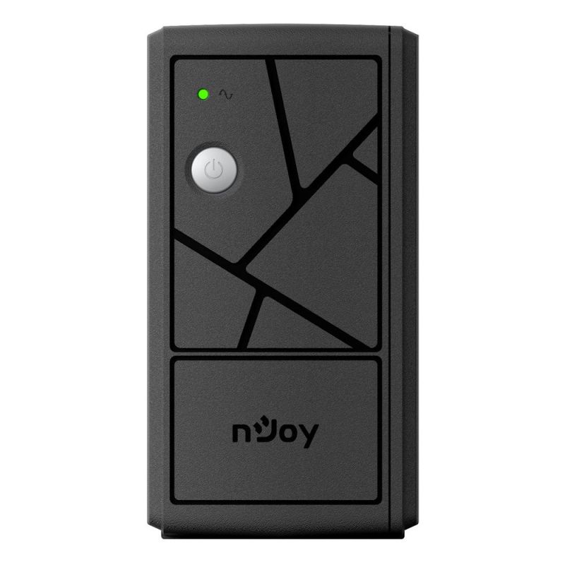 Джерело безперебійного живлення NJOY (UPLI-LI060KE-CG01B) Lin.int., AVR, 2 x евро, пластик (Keen 600)