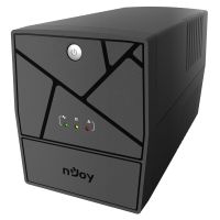 Джерело безперебійного живлення NJOY (UPLI-LI150KE-CG01B) Lin.int., AVR, 4 x евро, пластик (Keen 1500)