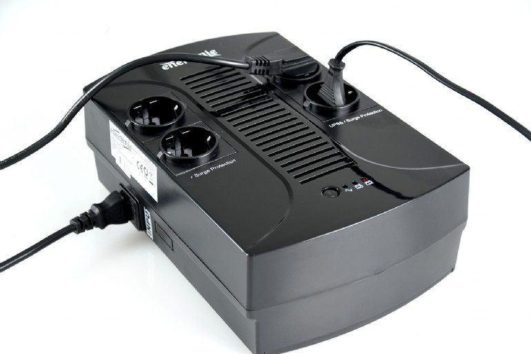 ИБП EnerGenie 850VA, Line Int., AVR, 4xSchuko, USB (EG-UPS-002)