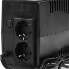 ИБП, Line Int., AVR, 2 x евро, LED, пластик (FrimeCom VP-1000)