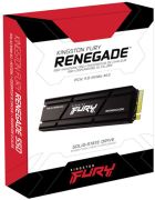 Накопитель SSD 1TB Kingston Fury Renegade with Heatsink M.2 2280 PCIe 4.0 x4 NVMe 3D TLC (SFYRSK/1000G)