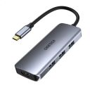 Концентратор Choetech 7 in 1 USB-C to HDMI Multiport Adapter (HUB-M19)