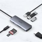 Концентратор Choetech 7 in 1 USB-C to HDMI Multiport Adapter (HUB-M19)