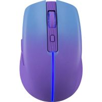Мишка Defender Mystery MM-301, бездротова Bluetooth+2.4G, 1600 dpi., 4кн., 500mAh,  LED, фіолетова (52301)