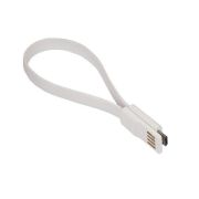 Кабель Sumdex USB - micro USB V 2.0 (M/M), з магнітом, 0.21 м, White (DCU-1022WT)_OEM (DCU-1022WT/OEM)