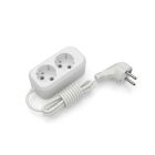 Подовжувач блоковий (ABS) Electrum 2 гнізда 5м із заземленням (C-ES-1789)