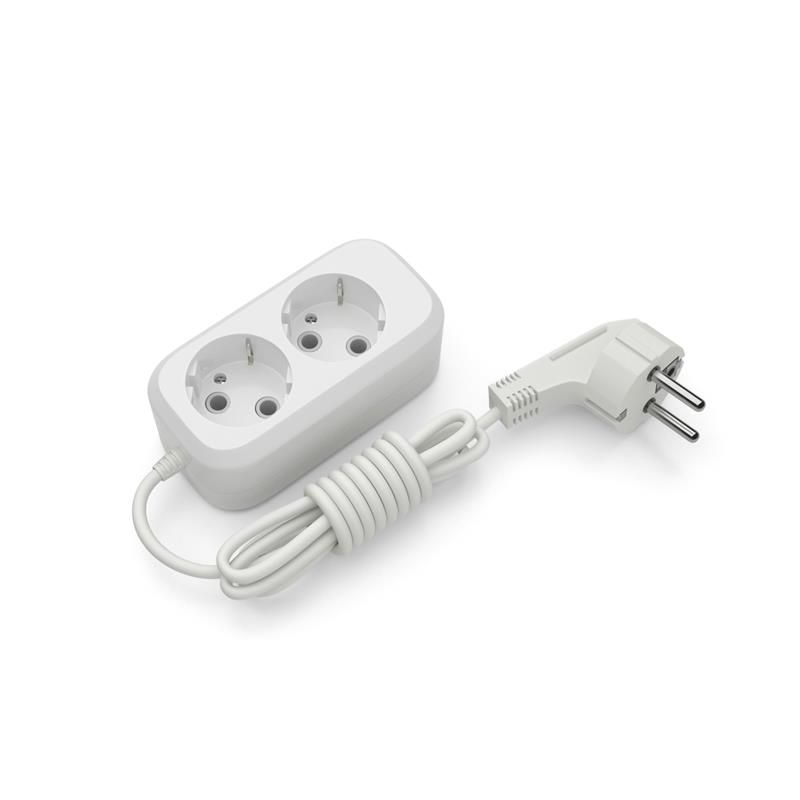 Подовжувач блоковий (ABS) Electrum 2 гнізда 5м із заземленням (C-ES-1789)
