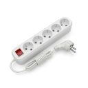 Удлинитель блочный (ABS) Electrum 5гнезд 3м с заземлением и выключателем (C-ES-1814)