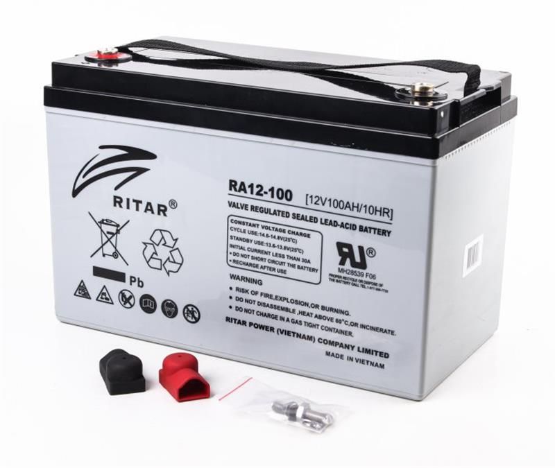 Акумуляторна батарея Ritar 12V 100AH AGM (RA12-100)
