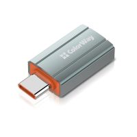Адаптер Colorway USB - USB Type-C V 3.0 (F/M) Gray  (CW-AD-AC)