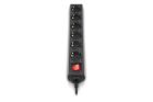 Фильтр питания REAL-EL RS-6 Protect M 3м Black (EL122300034)
