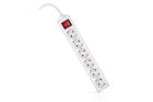 Фільтр живлення REAL-EL RS-6 Protect M 1.8м White (EL122300031)