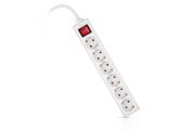 Фільтр живлення REAL-EL RS-6 Protect M 3м White (EL122300033)