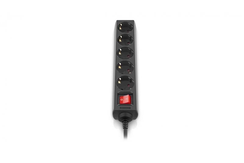 Фильтр питания REAL-EL RS-Protect M 1.8м Black (EL122300026)