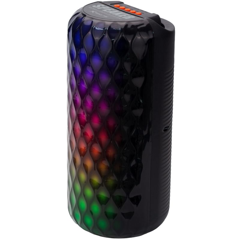 Акустична система 1.0 XTRIKE ME SK-302, 10Вт, Bluetooth/SD/MP3, RGB, чорна (SK-302)
