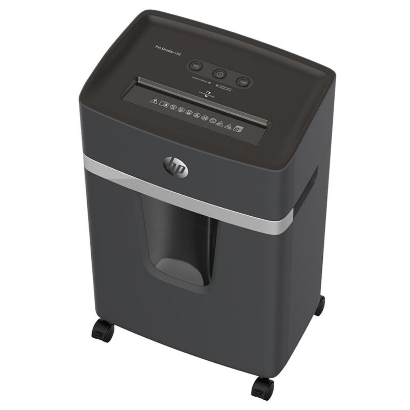 Знищувач документів HP Pro Shredder 15CC, A4, 80g х 15 листів, 4*35, 20 л., P-4 (2811)