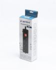 Фильтр питания Gembird Pro 3 розетки, 1.8м, черный (SPG3-G-6B-PRO)