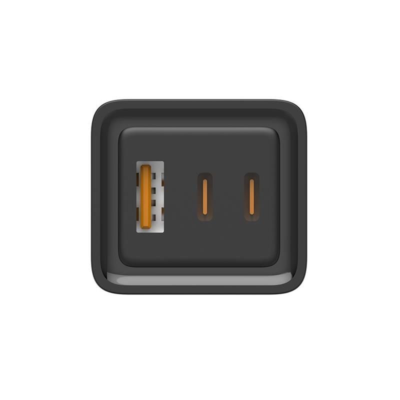 Сетевое зарядное устройство ColorWay GaN3 Pro Power Delivery (2USB Type-C PDx3A;1USBx3A) Black (CW-CHS039PD-BK)