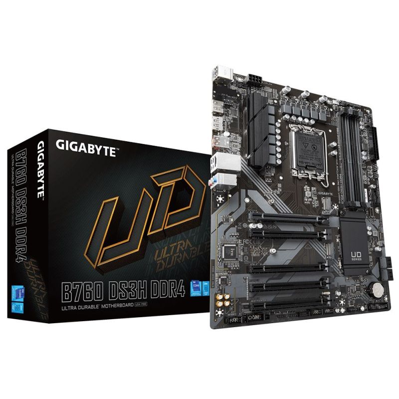 Материнська плата Gigabyte Socket 1700 (B760 DS3H DDR4)
