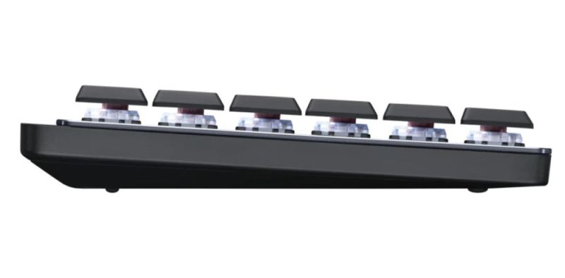 Клавиатура беспроводная Logitech MX Mechanical Graphite Clicky (920-010759)