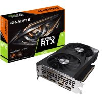 Видеокарта GF RTX 3060 12GB GDDR6 WindForce OC Gigabyte (GV-N3060WF2OC-12GD)