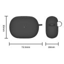 Чохол BeCover Silicon для Xiaomi Redmi Buds 4 Pro Black (708609)