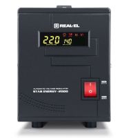 Стабілізатор REAL-EL Stab Energy-2000 Black (EL122400013)
