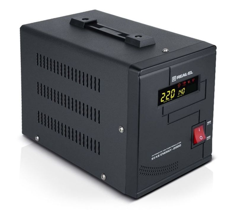 Стабилизатор REAL-EL Stab Energy-2000 Black (EL122400013)
