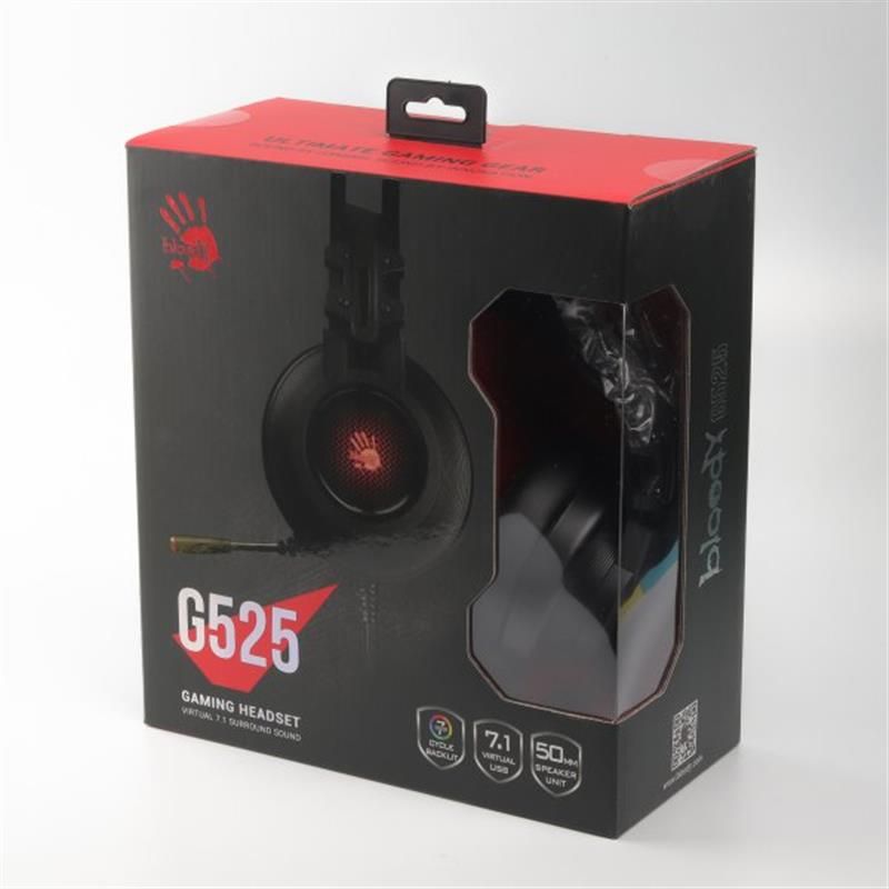 Гарнітура Bloody G525 Black (G525 Bloody (Black))