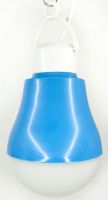USB-світильник з LED-лампочкою Dengos, шнур ~1м, 5V, 5W, Blue (LED-BULB-5V5W-BLUE)