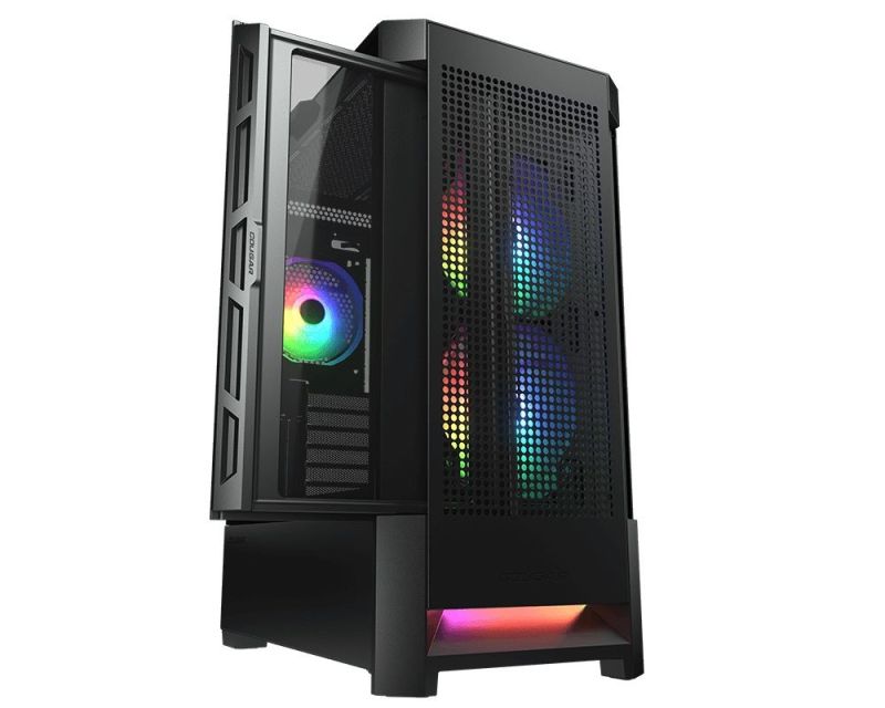 Корпус Cougar Airface RGB Black без БП (AIRFACE RGB Black)